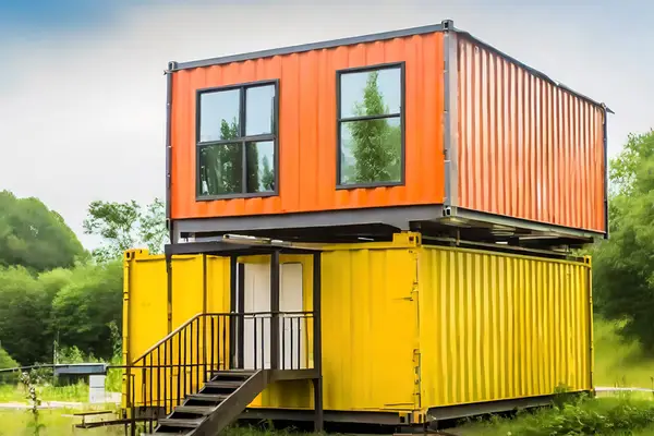 Modular constructions: container housing